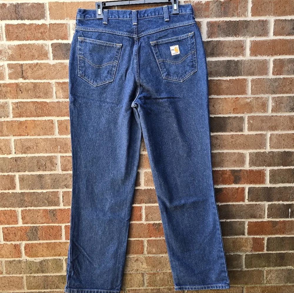 Carhartt FR Flame Resistant Denim Jeans NFPA 2112 Workwear Utility Pants